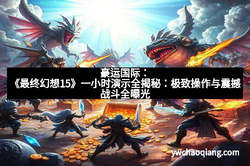 豪运国际：《最终幻想15》一小时演示全揭秘：极致操作与震撼战斗全曝光